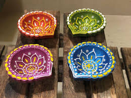 Hand-painted Diyas